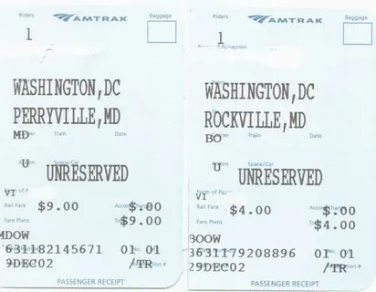 Tickets, Timetables, etc