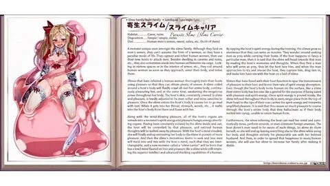 Monster Girl Encyclopedia: Parasite Slime, Slime Carrier - Y