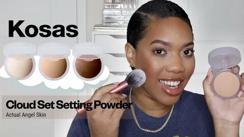 Kosas Cloud Set Setting Powder Review + Wear Test - YouTube