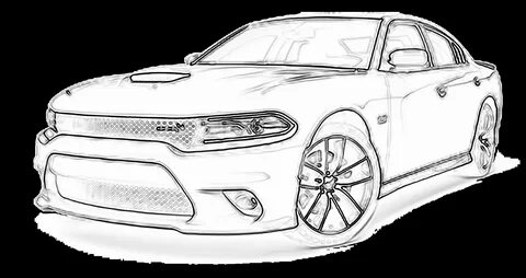 Dodge Challenger Coloring Pages Printable - culpeper4thofjul