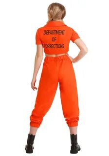 2 Orange is the New Black WOMENS 2 pc PRISON COSTUME Inmate 