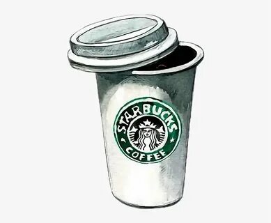 Starbucks Coffee Cup Png Download - Starbucks Drawing Transp