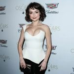 Milana Vayntrub is known for playing Lily Adams in AT&T tele