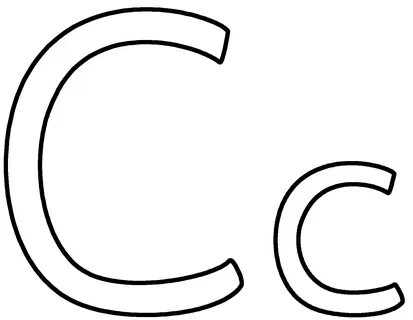 letter c colouring in sheet - Clip Art Library