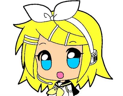 Dibujo de Chibi RIN kagamine pintado por Iai14 en Dibujos.ne