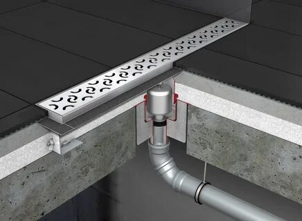 ACO ShowerDrain E-line: Brandschutzlösung mit Fit-in Archito