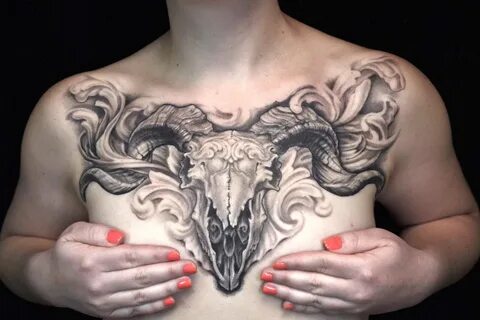 Female Chest Piece Tattoos * Arm Tattoo Sites