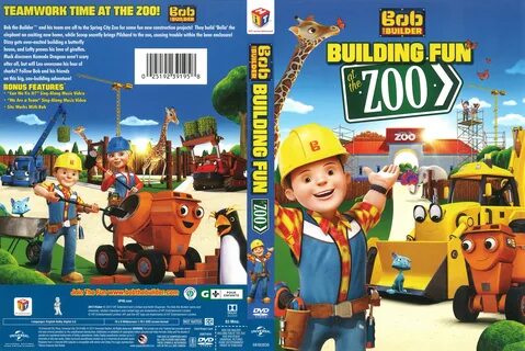 Bob the Builder Building Fun at the Zoo 2017 R1 Cover DVD Co