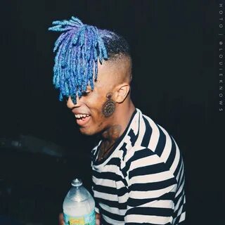 Xxxtentacion Blue Hair posted by Zoey Sellers