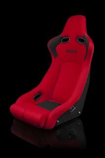 VENOM-R Fixed Back Bucket Seat - Red BRAUM Racing