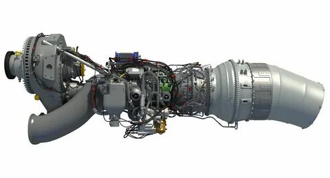 Europrop TP400-D6 Engine 3D Model Engineering, 3d model, Air