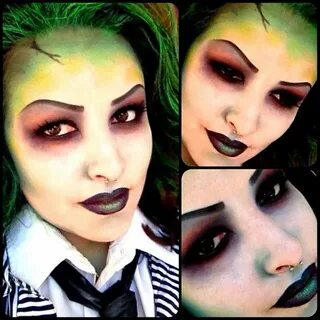 Beetlejuice by Jennifer Corona Halloween costumes makeup, Be