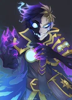 Shadow Priest Anduin by ecoplasm Warcraft art, Character art