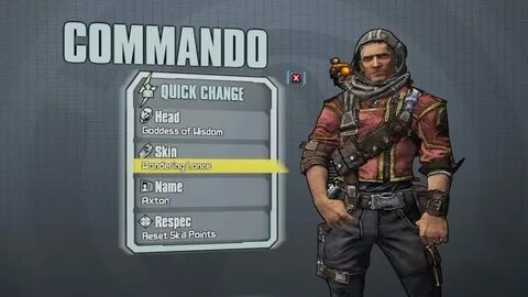 Borderlands 2 Pre-Sequel Skins and Heads - Axton Now Availab