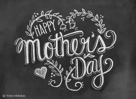 Happy Mothers Day Chalkboard - Captions Imajinative