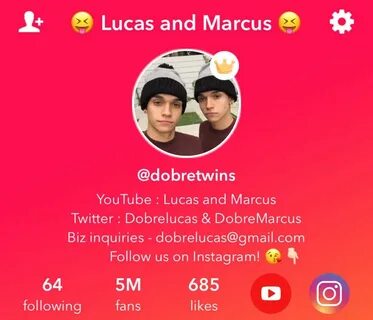 Call Lucas And Marcus Phone Number