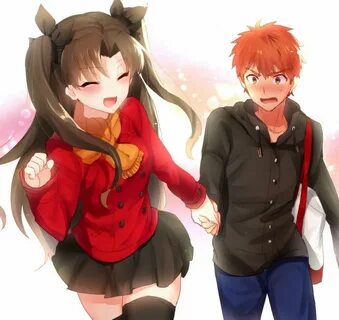 Fate/stay night Rin Tohsaka & Shirou Emiya Fate stay night r