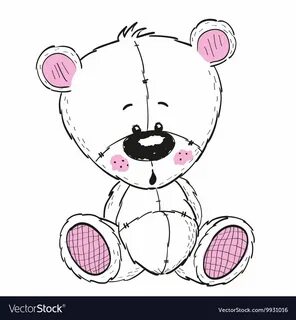 Drawing Teddy vector image on Cute drawings, Drawings, Illus