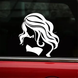 Стильная Сексуальная виниловая наклейка на машину для девоче