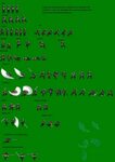 Omoi Sprite Sheet by DanteWreckmen-999 Sprite, Pixel art cha