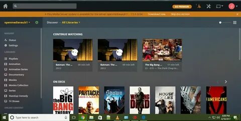 how to update plex media server - Plugins - openmediavault