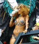 Rihanna sexy at Kadooment Day in Barbados