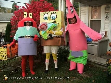 Coolest DIY SpongeBob Halloween Costumes Spongebob halloween