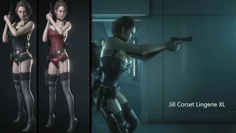 Resident Evil 3 - Jill Corset Lingerie XL Mod Showcase PC On