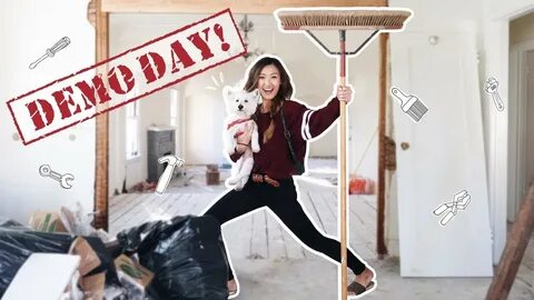 TEARING DOWN THE HOUSE! + Shopping for Floors & Tile ilikewe