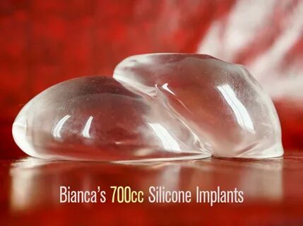 COLLECTOR ITEM: Bianca's Original 700CC SILICONE BREAST IMPL