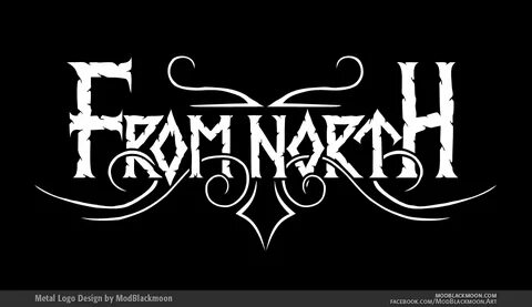 ModBlackmoon Death Metal, Black Metal, Thrash Metal Band Log