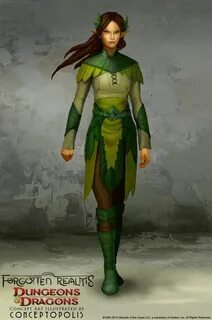 Dragonadas Varias: D&D Next: Concepto Artístico Female elf, 