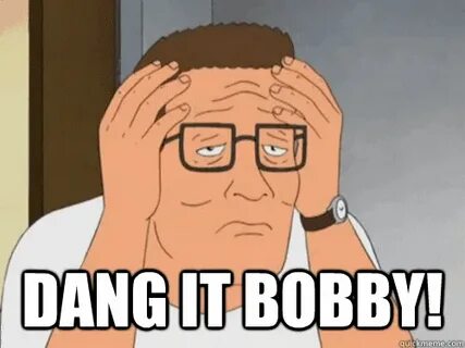 Hank hill dang it bobby frustrado GIF en GIFER - de Mnerdred