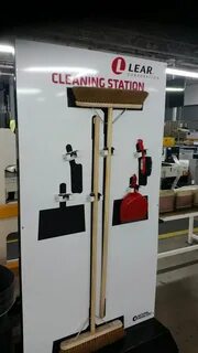 5s mobile cleaning station Seguridad industrial, Organizar, 