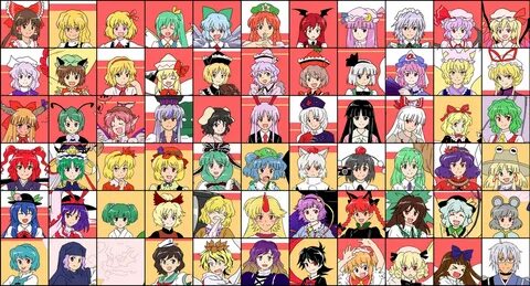 Touhou 123 All Characters Download