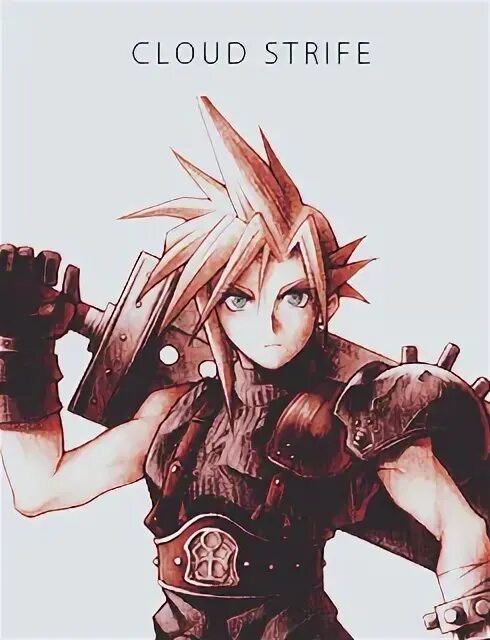 cloud strife Tumblr Final fantasy vii cloud, Final fantasy, 