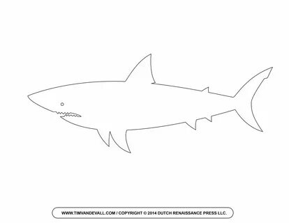 Shark Outline - NEO Coloring