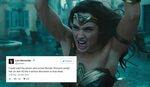 Wonder Woman Arm Pits Tweet