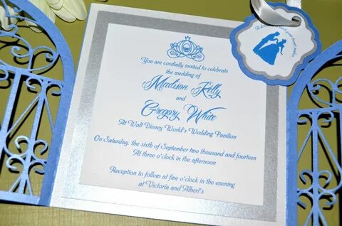 Cinderella Wedding Invitations Templates - Best Free PSD Moc