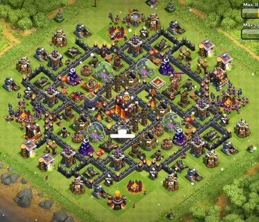 Top TH10 Farming Bases - Latest Layouts Clash of clans, Clan