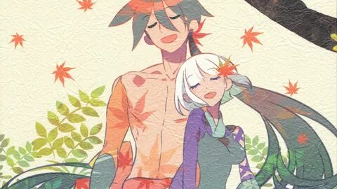 Wallpaper : ilustrasi, gadis anime, anak laki-laki anime, ga
