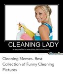 CLEANING LADY Is Responsible for Everything Lost in the Hous