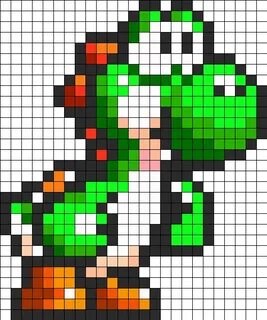 yoshi pixel art : +31 Idées et designs pour vous inspirer en
