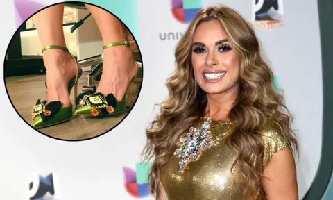 Galilea Montijo y sus pares de zapatos más raros y originale