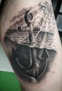 anchor tattoo for men Hình xăm mỏ neo, Hình xăm nam, Hình xă