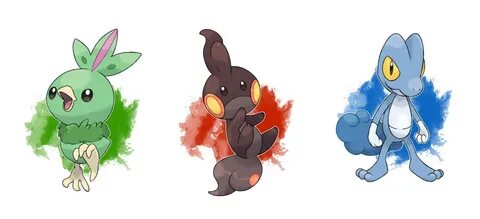 Fakemon - Hoenn Type Swap by DevilDman Game character design