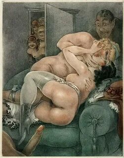 Lesbian Erotic Vintage Art