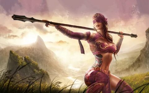 Fantasy Women Warrior Art by Tuomas Korpi