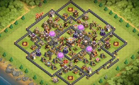 Clash of Clans TH10 War Base & Farming Base Layouts 2018 Upd