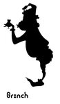 Grinch clipart silhouette, Grinch silhouette Transparent FRE